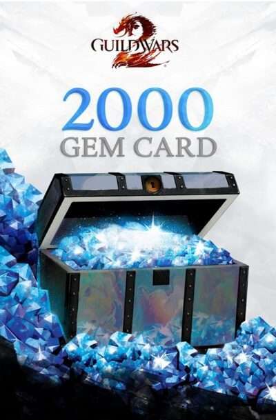 Купить Guild Wars 2 2000 Gems Card